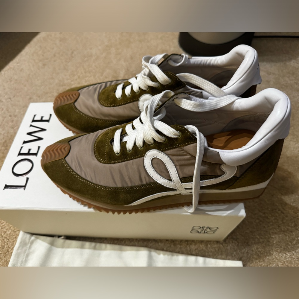 Loewe Flow Runner Monogram Sneakers only used once too big for me I wear size 40